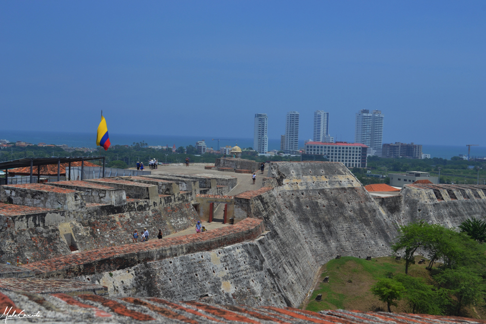 Fortaleza de San Felipe de Barajas, Cartagena, Colômbia.
