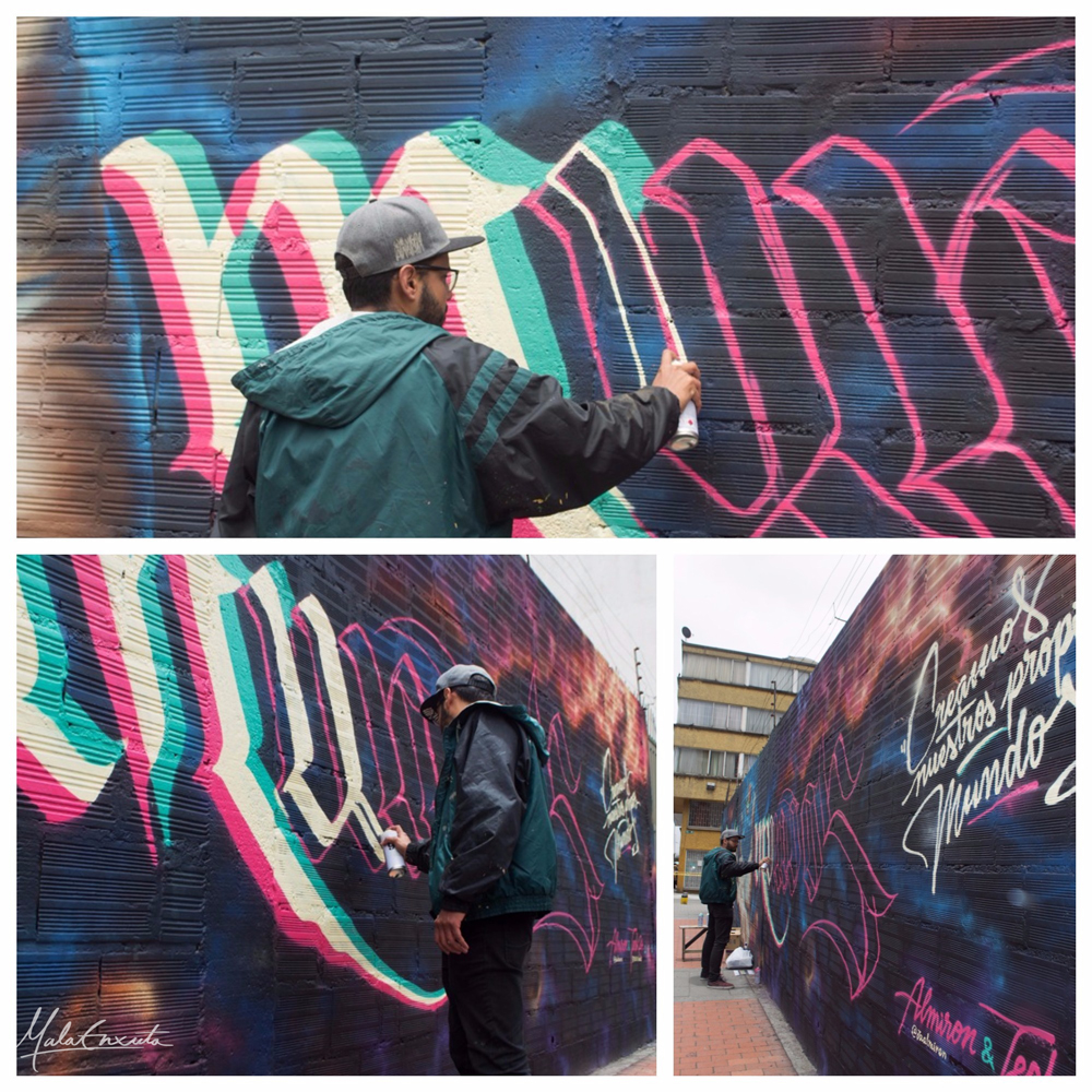 grafites em Bogotá