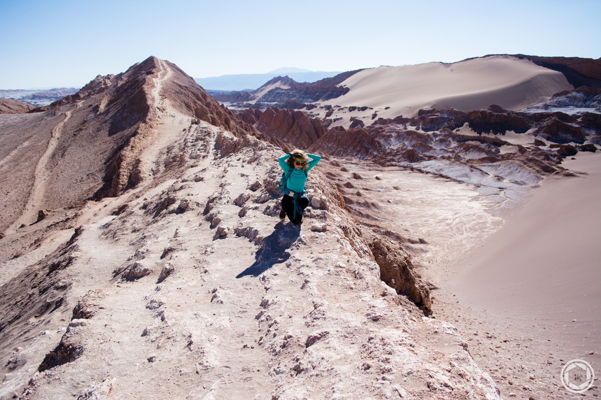 Paisagens lunáticas onde? No Vale de La Luna, Atacama, Chile