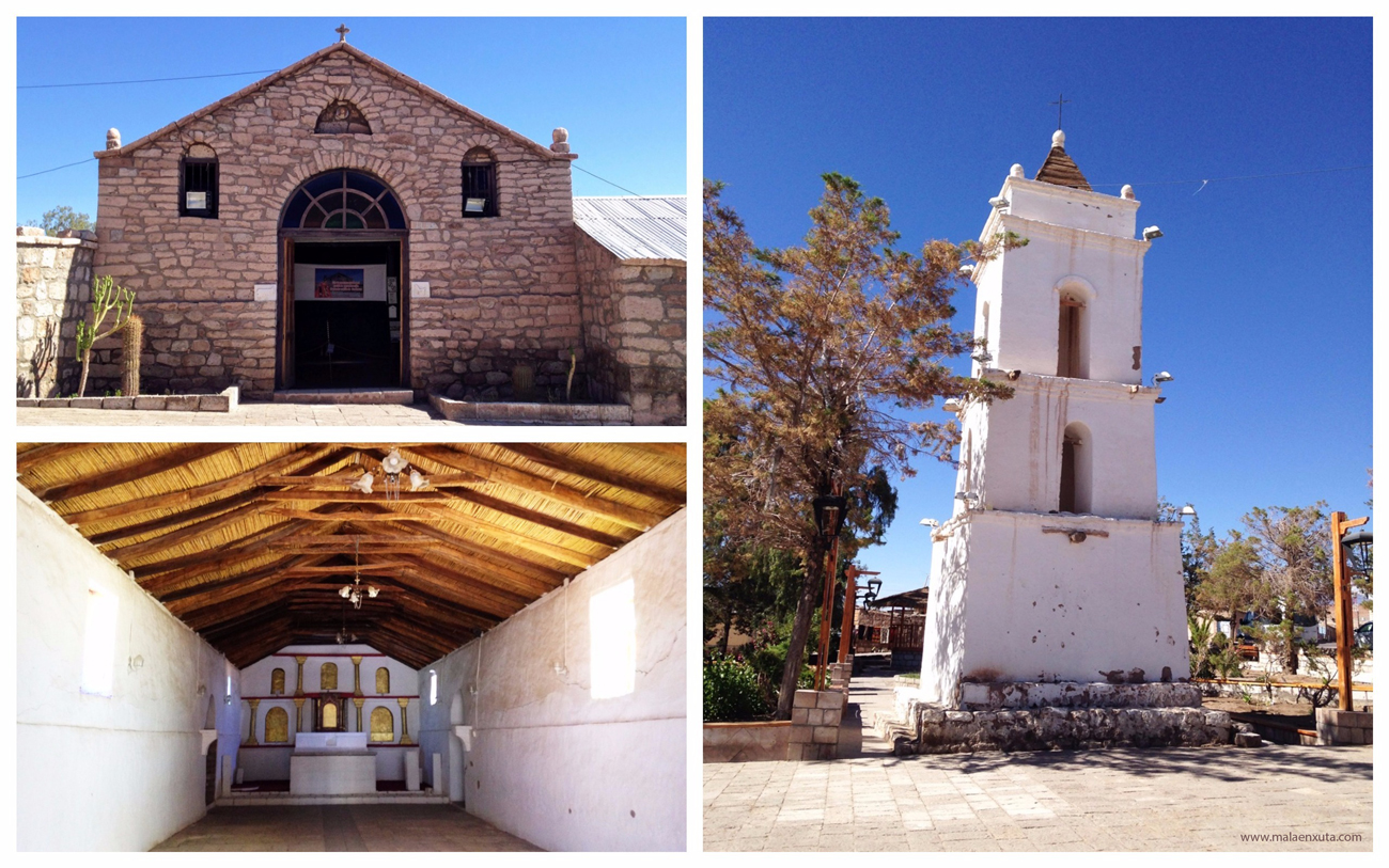 Fachada da igreja, interior e campanário, Toconao, Toconao, Chile (Foto: Fernanda Moretzsohn)