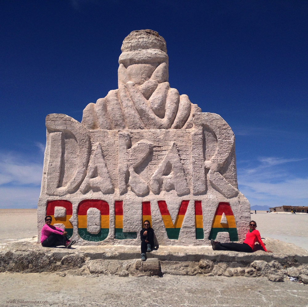 Monumento Dakar-Bolivia, Deserto Siloli, Bolivia